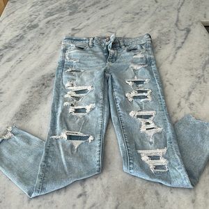 Women American Eagle Size 4 Jeans